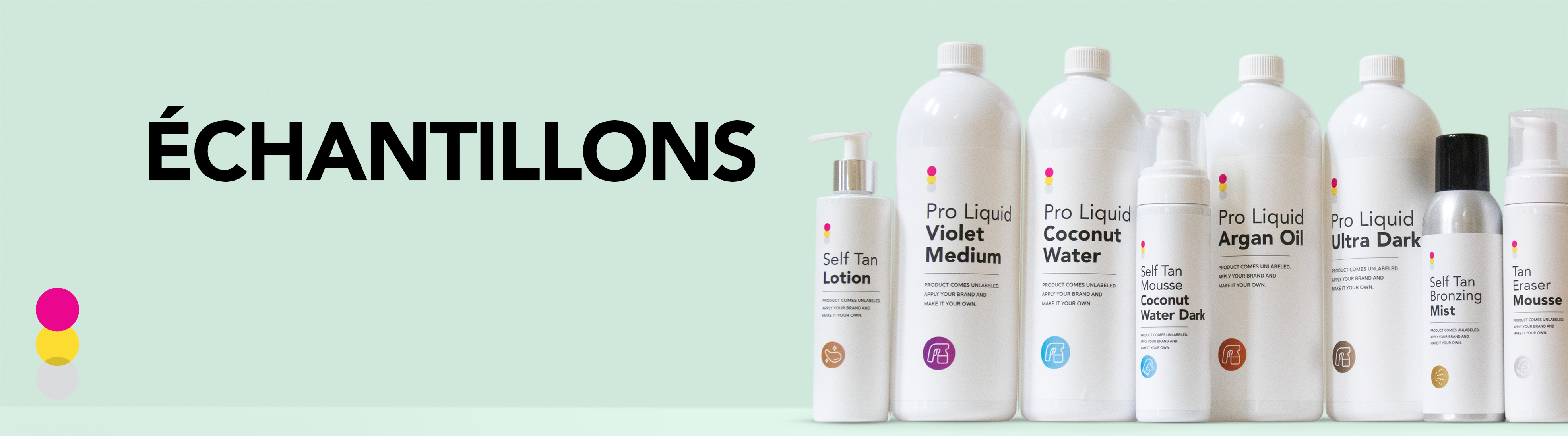 Échantillons de Produits Marque Blanche