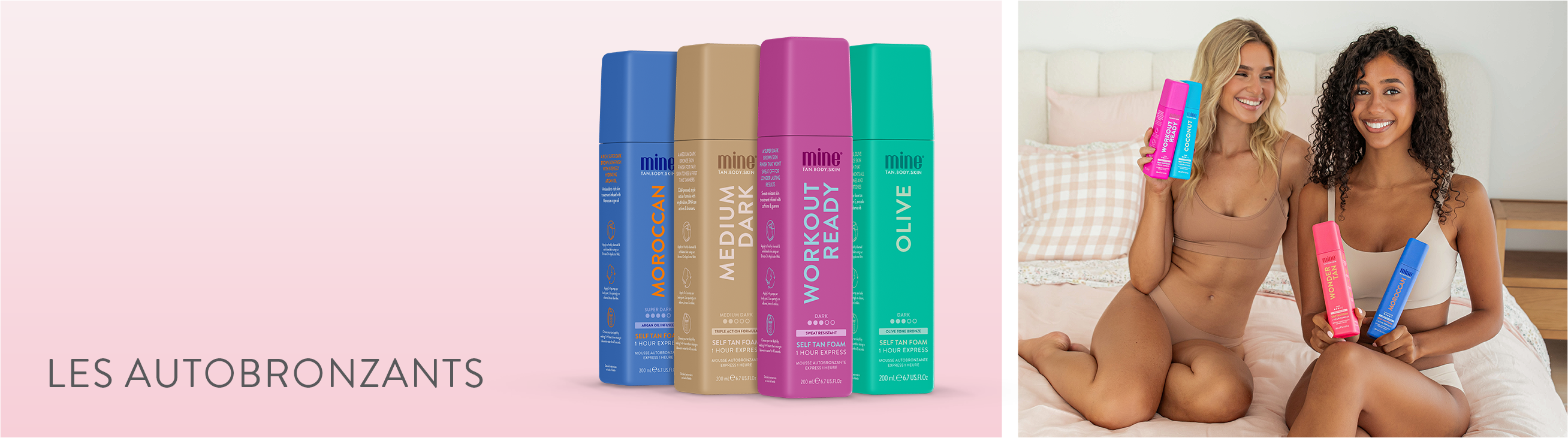 Mousses Autobronzantes