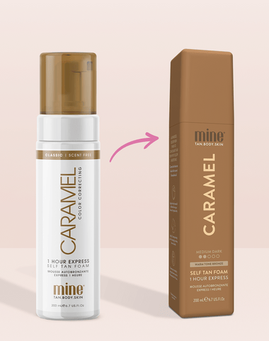 Mousse Autobronzante Caramel