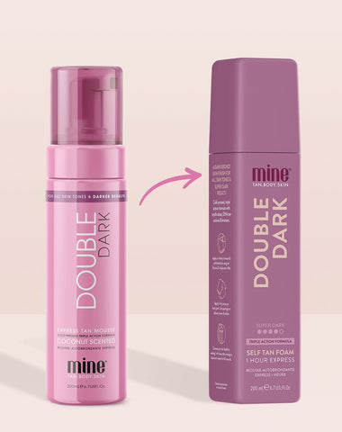 Mousse Autobronzante Double Dark