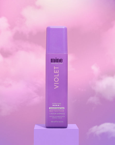 Mousse Autobronzante Violet