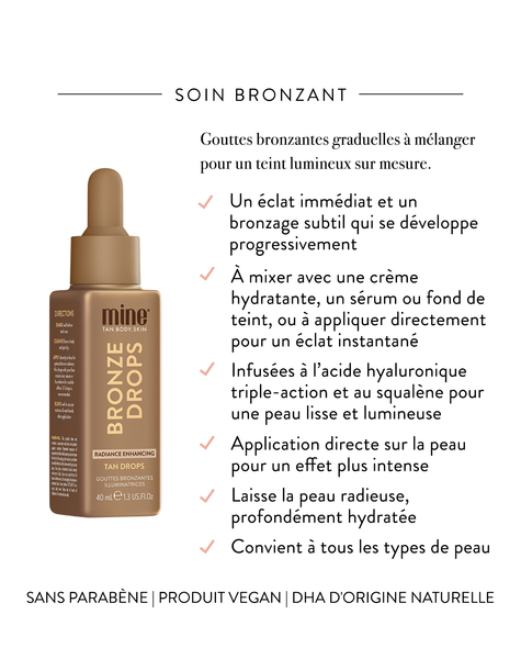 Gouttes Bronzantes Sublimatrices Bronze Drops