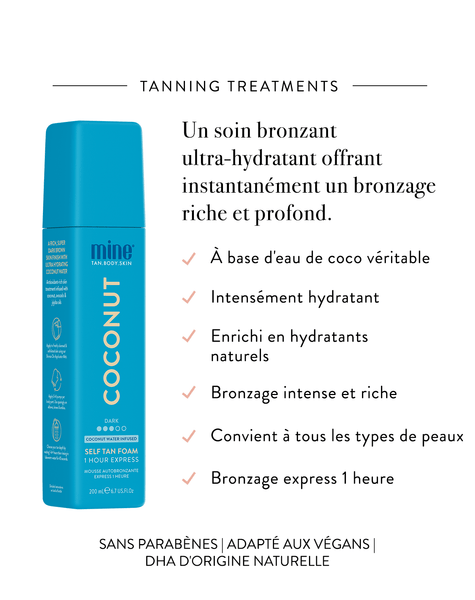 Mousse Autobronzante Coconut Water