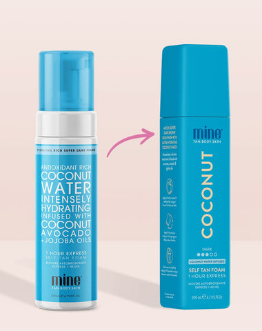Mousse Autobronzante Coconut Water