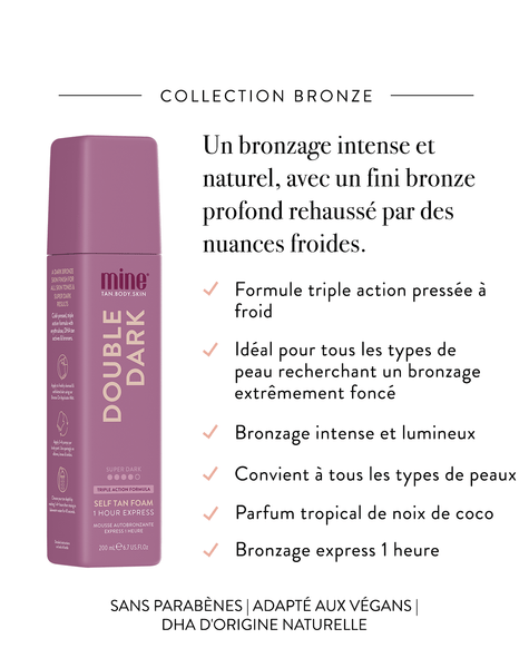 Mousse Autobronzante Double Dark