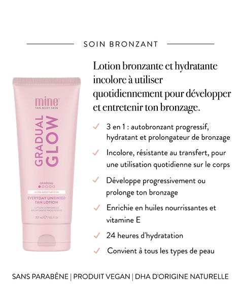 Lotion Bronzante Quotidienne Gradual Glow
