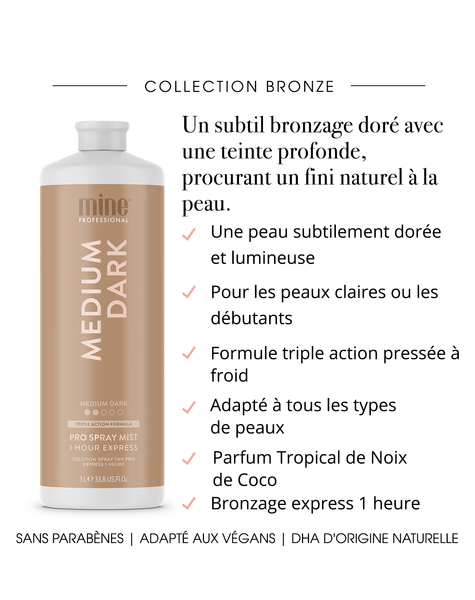 Solution Spray Tan Pro Medium Dark
