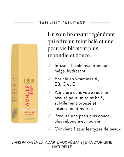 Sérum Visage Bronzant Wonder Tan