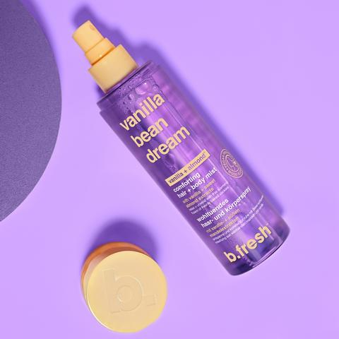 vanilla bean dream brume réconfortante cheveux + corps