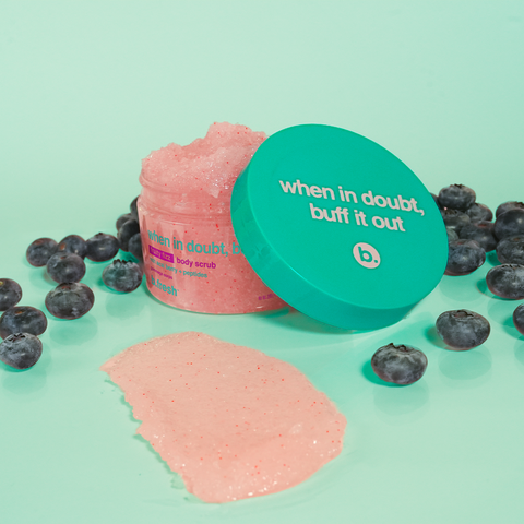 gommage corps when in doubt, buff it out