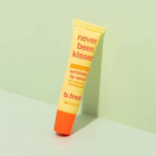 never been kissed sérum lèvres exfoliant