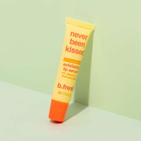 never been kissed sérum lèvres exfoliant