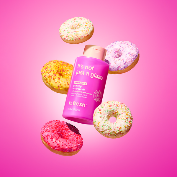 it's not just a glaze gel douche radieux