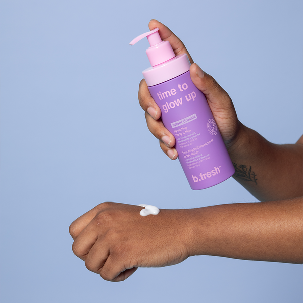 time to glow up – lotion corps hydratante