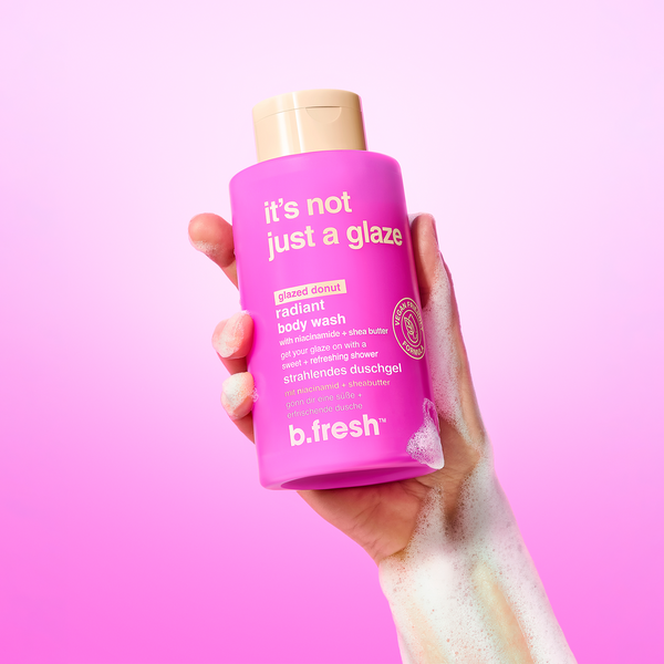 it's not just a glaze gel douche radieux