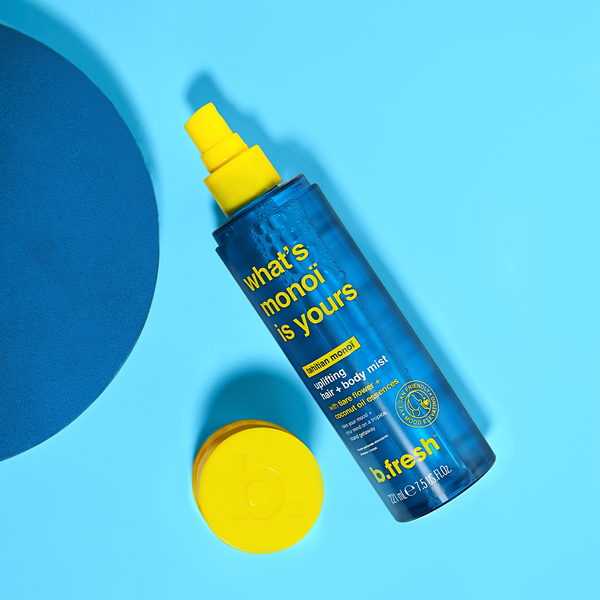 what's monoï is yours brume parfumée stimulante cheveux + corps