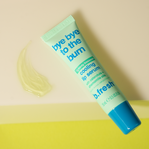 bye bye to the burn sérum lèvres rafraîchissant