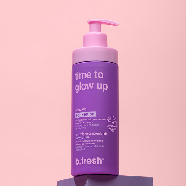 time to glow up – lotion corps hydratante