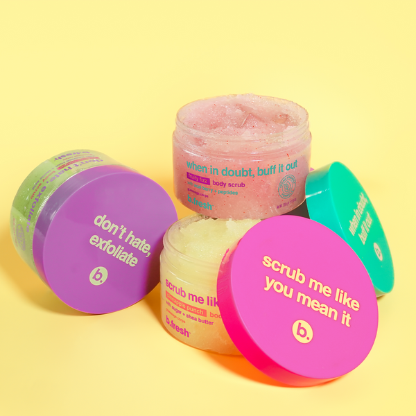 gommage corps don't hate, exfoliate