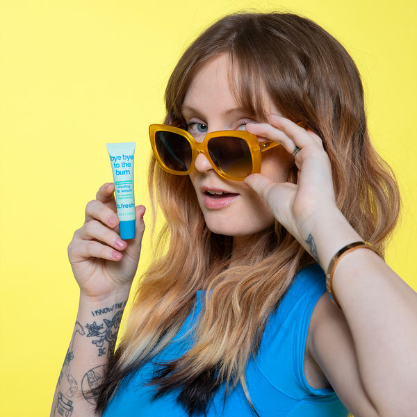 bye bye to the burn sérum lèvres rafraîchissant