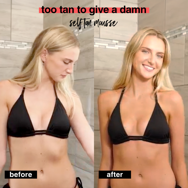 too tan to give a damn
