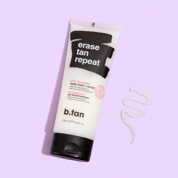 erase tan repeat - effaceur d'autobronzant 2-en-1
