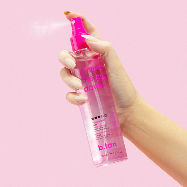 gimme the glow down - brume illuminatrice visage