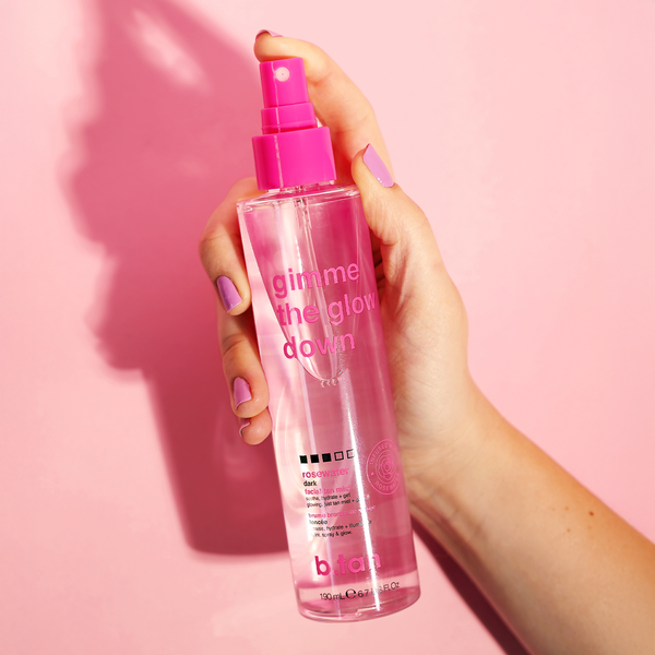 gimme the glow down - brume illuminatrice visage