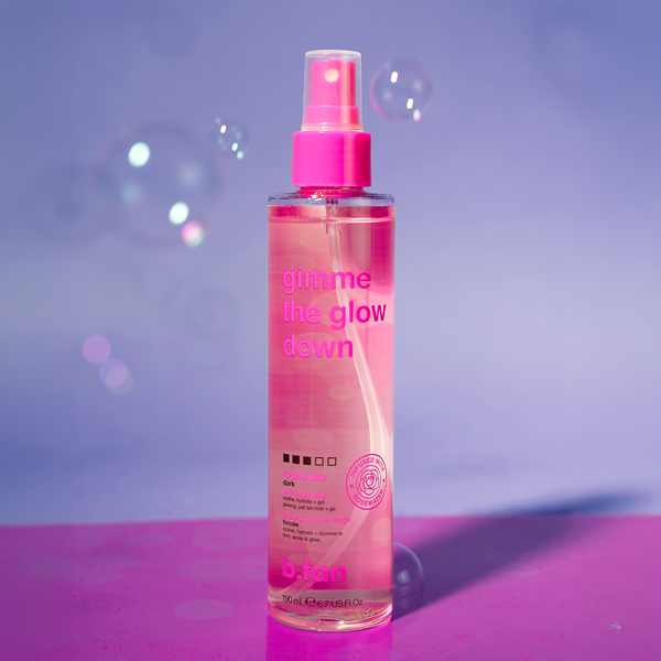 gimme the glow down - brume illuminatrice visage