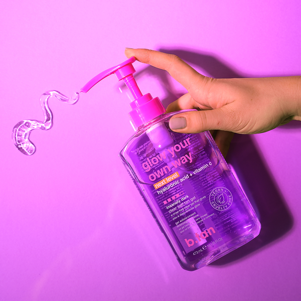 glow your own way next level - gel autobronzant