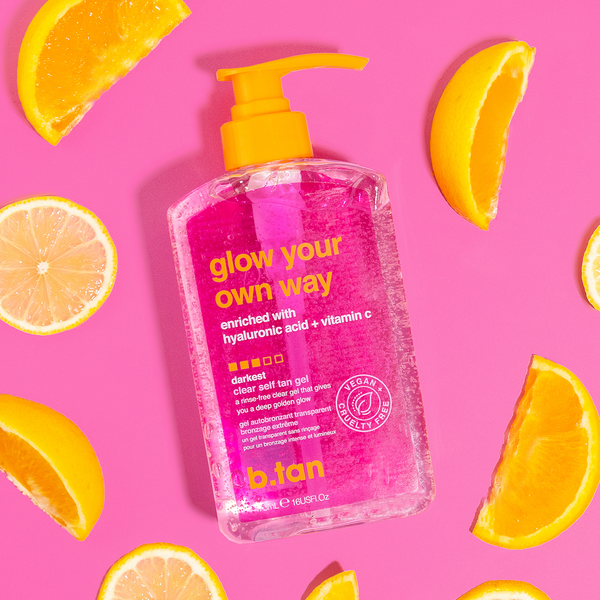 glow your own way - gel autobronzant