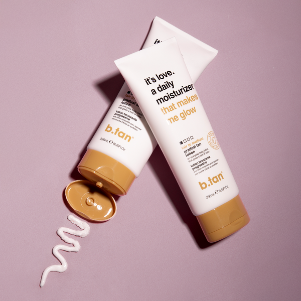 it's love. a daily moisturiser that makes me glow...