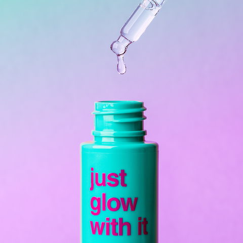 just glow with it