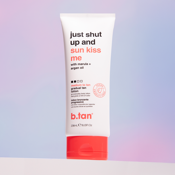 just shut up & sunkiss me - lotion bronzante progressive