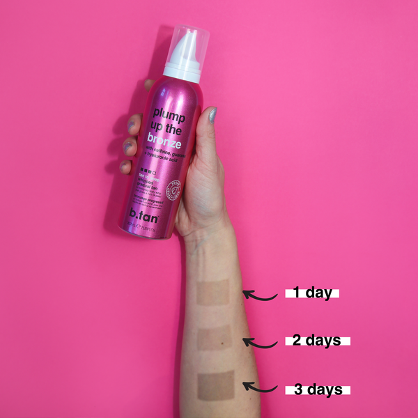 plump up the bronze - mousse bronzante progressive