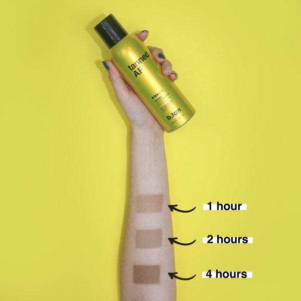 spray autobronzant - tanned AF®