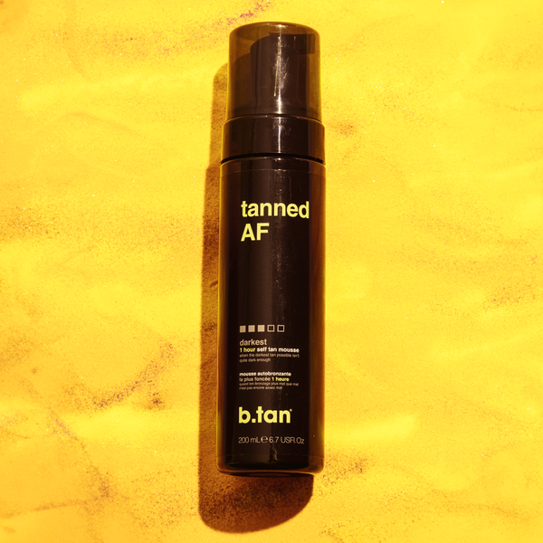 tanned AF® - mousse autobronzante