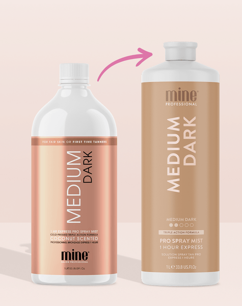 Solution Spray Tan Pro Medium Dark