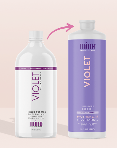 Solution Spray Tan Pro Violet