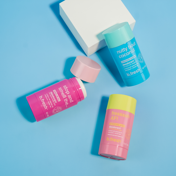 déodorant stop and smell the... roses