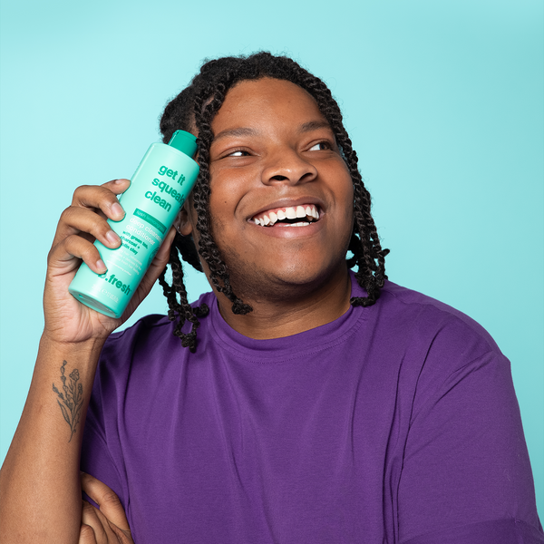 après-shampoing get it squeaky clean