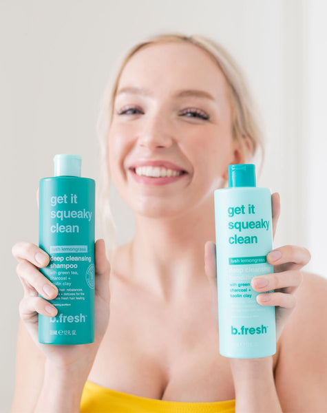 après-shampoing get it squeaky clean