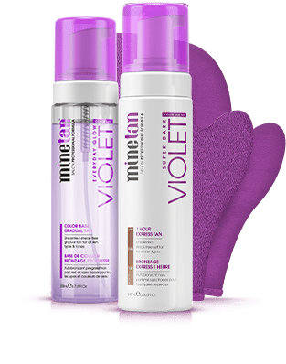 MineTan Violet Tanning Pack Product Bundle